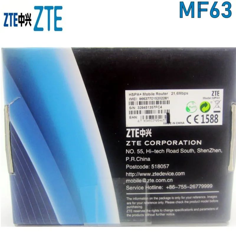 Zte MF63 3g 21 Мбит/с карманный wifi роутер МОБИЛЬНЫЙ wifi разблокировка с 3g антенной