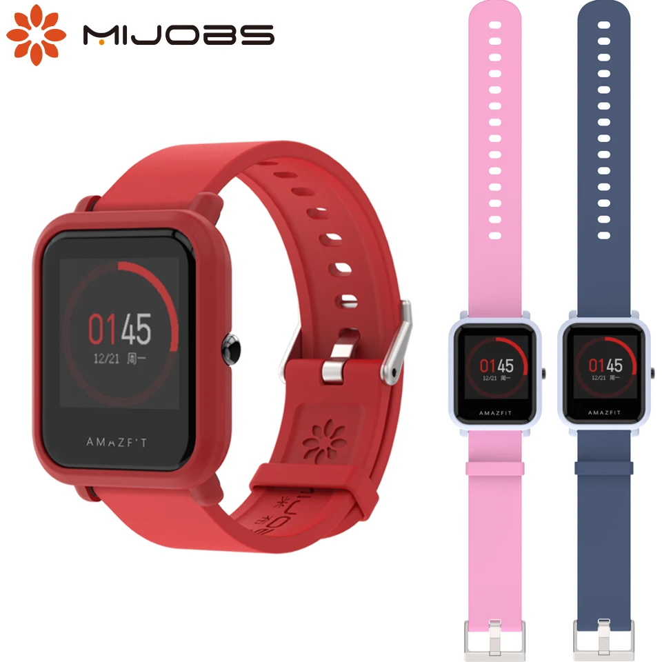 Ремешок для наручных часов Amazfit Bip пластиковый защитный чехол из поликарбоната