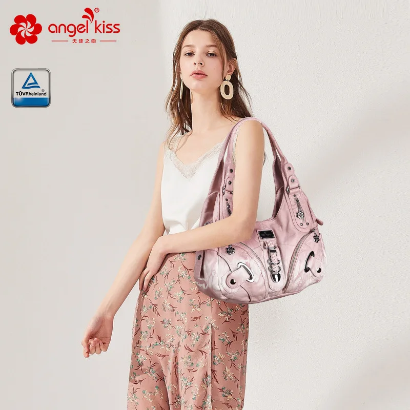 Angelkiss женские сумки модный кошелек несколько карманов уличные на плечо