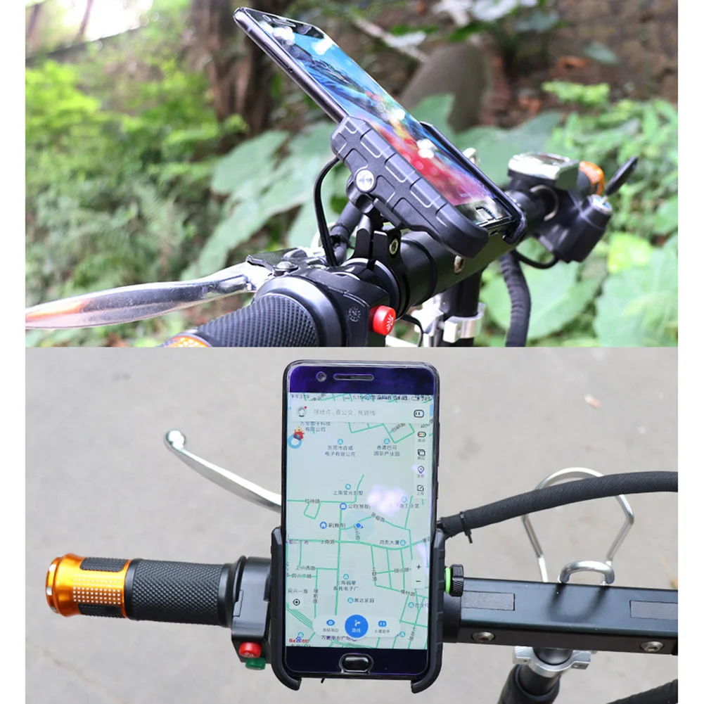 

Cycling Pedal Motorcycle Navigation Charging Mobile Phone Support QC3.0 Fast Charging Belt Switch Waterproof Cycling Accessories