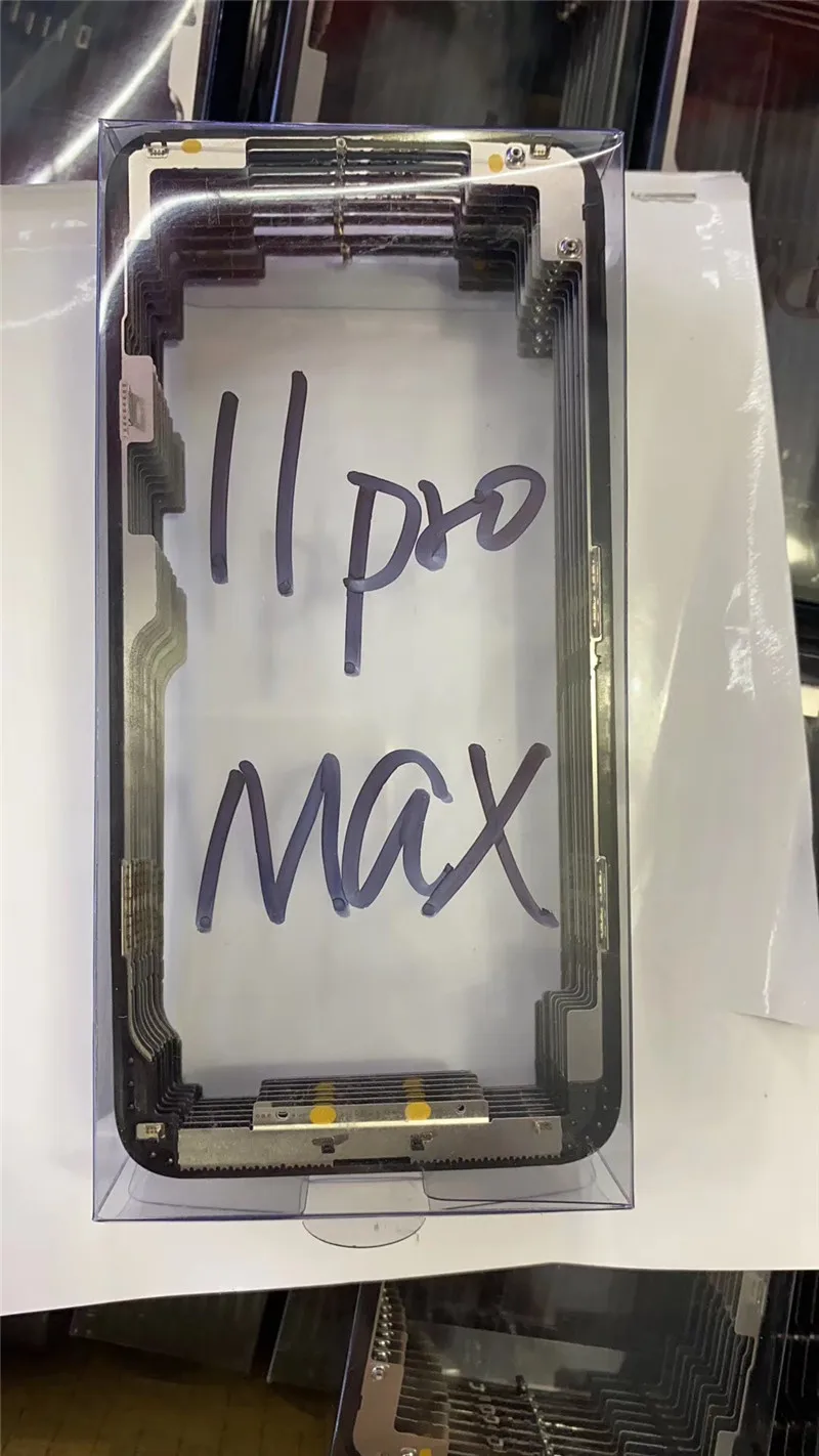 10 шт./лот рамка Кронштейн для iPhone 11 pro max средняя Рамка Замена для iPhone 11 pro ЖК-экран рамка Шасси