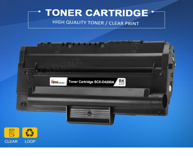 Cartuchos de tóner recargables negros INKARENA para impresora láser Samsung  SCX 4200 SCX 4200 SCX D4200A D4200A|Cartuchos de tóner| - AliExpress