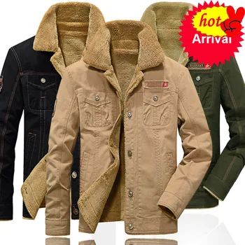

Jacket Coats Men Winter Military Bomber Jackets Male Jaqueta Masculina Fashion Denim Jacket Mens Coat