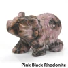 Pink Black Rhodonite