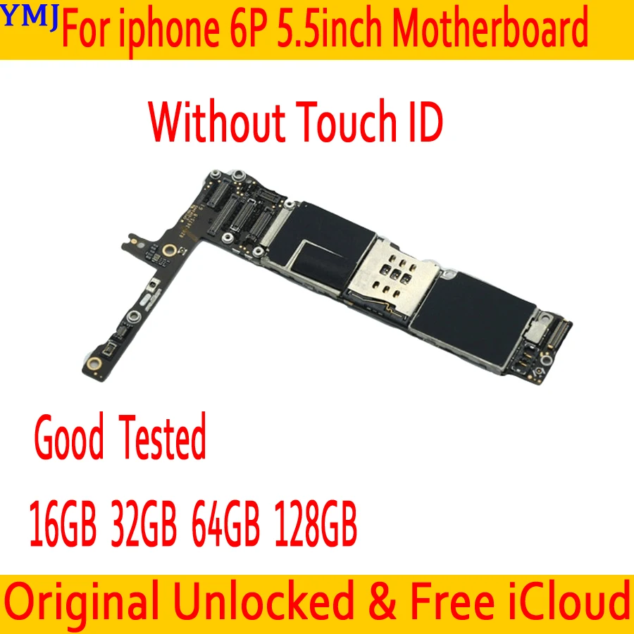 Полностью разблокированная материнская плата для iphone 6 Plus с сенсорным