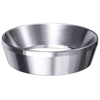 

54mm Stainless Steel Coffee Funnel Ring Powder Ring Anti-Fly Powder Coffee Machine Accessories