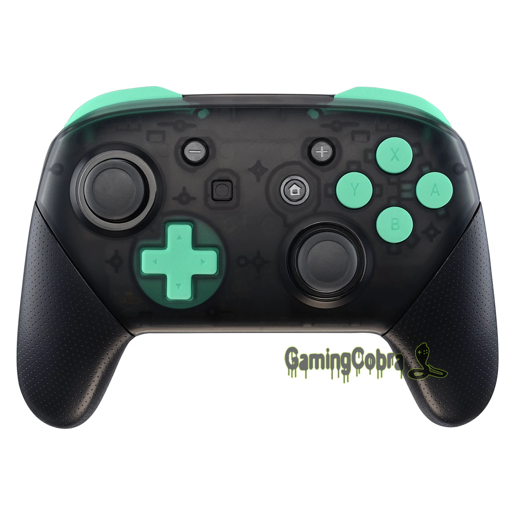 Мягкий сенсорный мятный зеленый ремонт ABXY D-pad ZR ZL L R ключи Замена Полный набор кнопок w/инструменты для nintendo Switch Pro контроллер