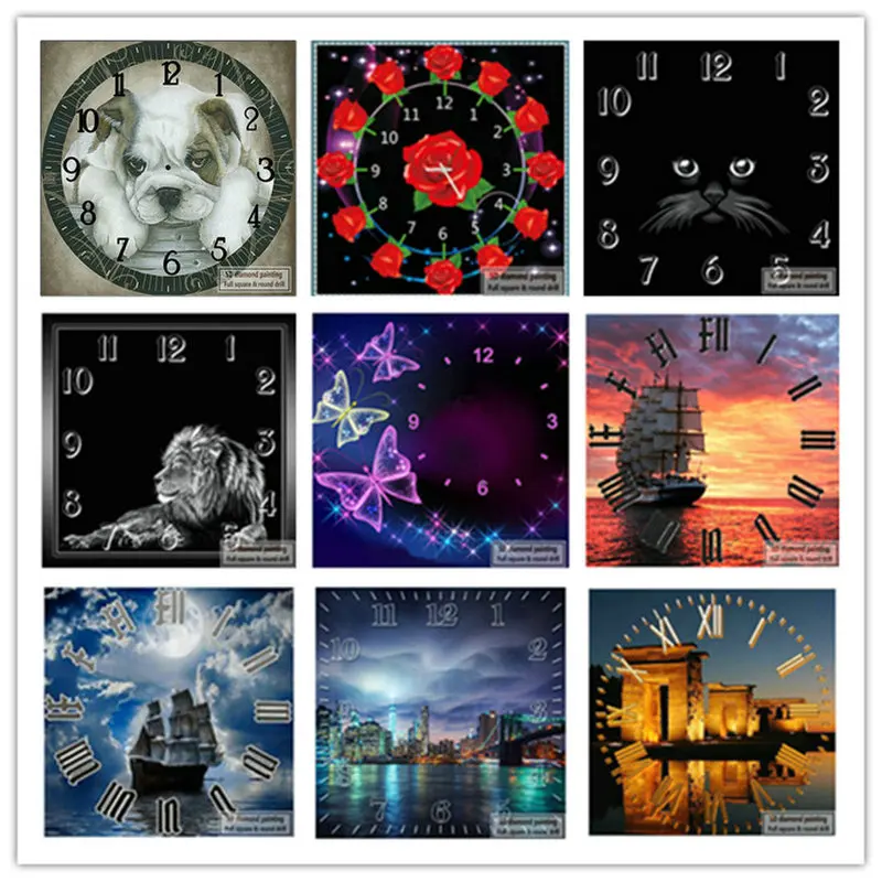 Clock-5d-diamond-painting-sunset-landscape-flowers-full-square-diamond-embroidery-rhinestone-mosaic-sewing-artwork-40x40cm