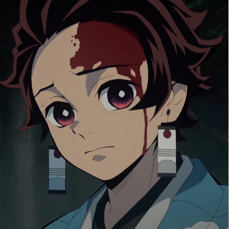 Wholesale Demon Slayer Anime Cosplay Prop - Kimetsu No Yaiba Tanjirou Kamado Earrings (1 Pair) + Accessores image 5