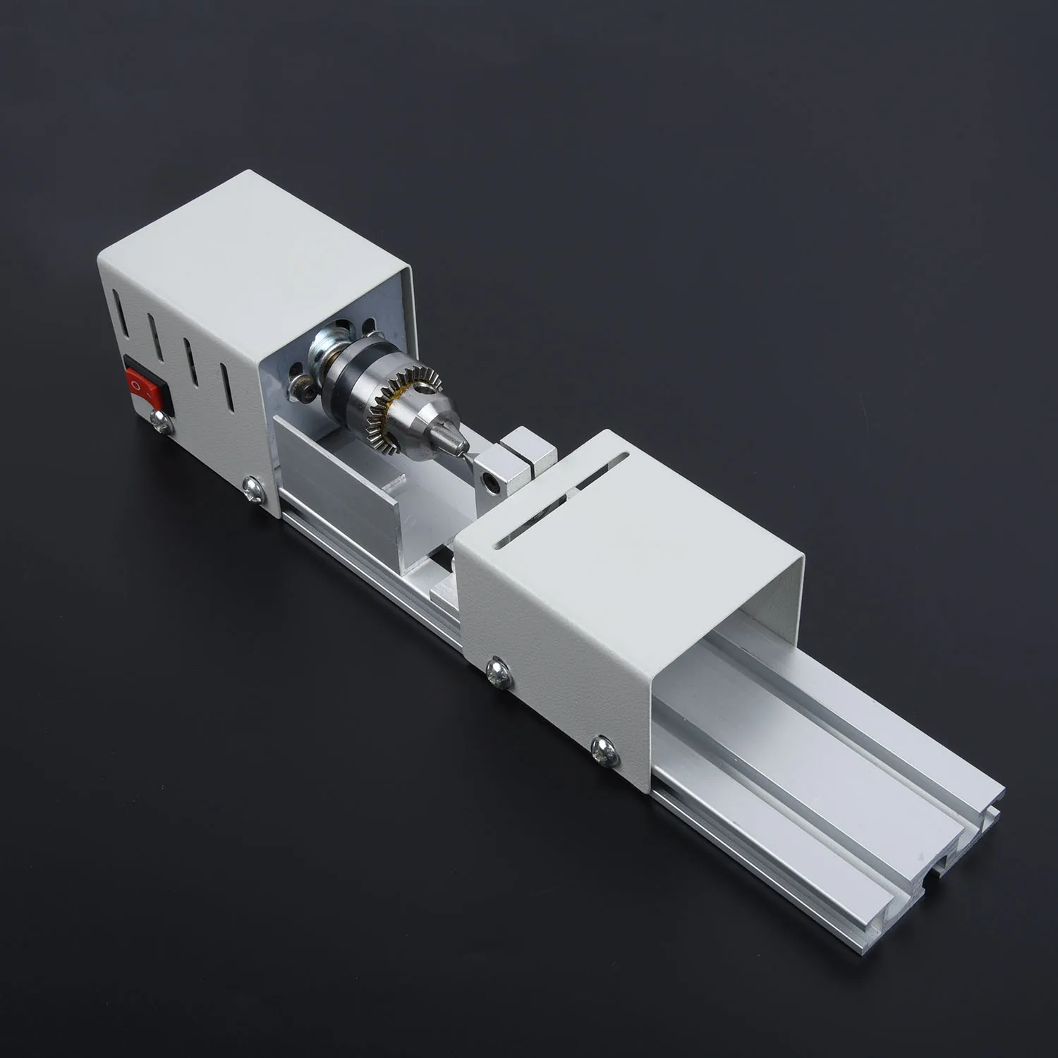 

1 X Mini Beaded Lathe Machine Fundamental Wood Lathe Cutting Polisher Table Kit