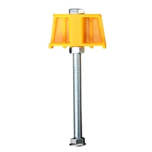 10 шт./компл. угловой плитка уравнитель точной конструкции быстро позиции, регулируемые по высоте Мелкая Резьба наружная горизонтальная линия локатор