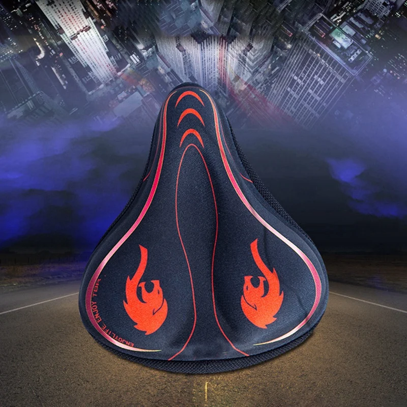 Чехол для велосипедного сиденья, универсальный разноцветный чехол для седла, износостойкий удобный большой чехол для сидения, Аксессуары для велосипеда