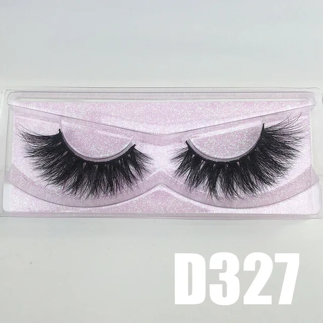BossGirl Lashes False Eyelashes Natural Long 22mm 20mm 3D 5D Real Mink Handmade Lightweight Comfortable D414 D327