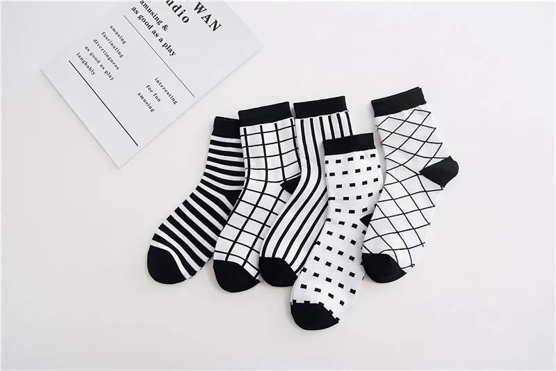 Уличные стильные носки в стиле хип-хоп, Harajuku, модные дизайнерские носки для скейтборда, вертикальные полосы, высокое качество, хлопковые мужские носки