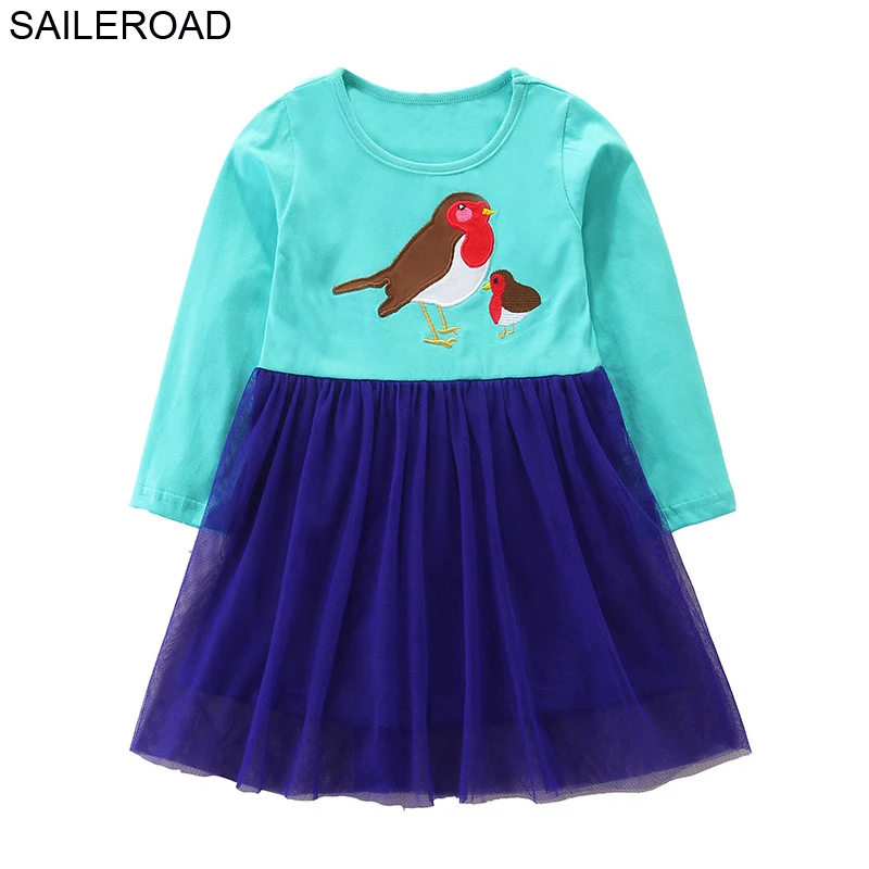 1180 same picture SAILEROAD Дети Paillettes Star Dress 2-7Years Девушка С Длинным Рукавом Бальные Платья для Детской Одежды Большие Девушки Блестки Платье - Цвет: 1180 same picture