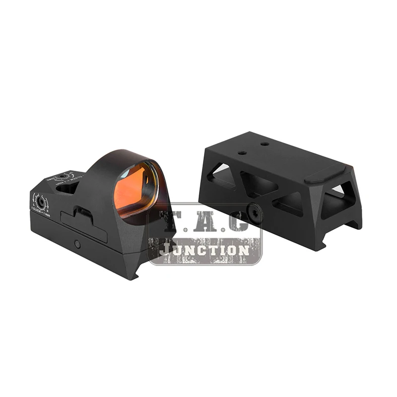 

Tactical Red Dot Sight Rifle Reflex Sight 3 MOA w/ 20mm Picatinny Quick Release QD1.41" Co-Witness Riser Mount For MSR Rifles