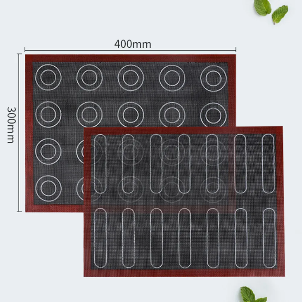 Perforated Silicone Baking Mat Non-stick Oven Sheet Liner Bakery Tools Pastry Macaron Pad For Cookies Kitchen Bakeware Accessory