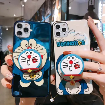 

Japan Anime Doraemon Phone Case For iphone 11 6s 7 8 Puls X XR XS Max Etui for fundas Huawei P40 Pro P30 Nova6 nova5 Phone Cover