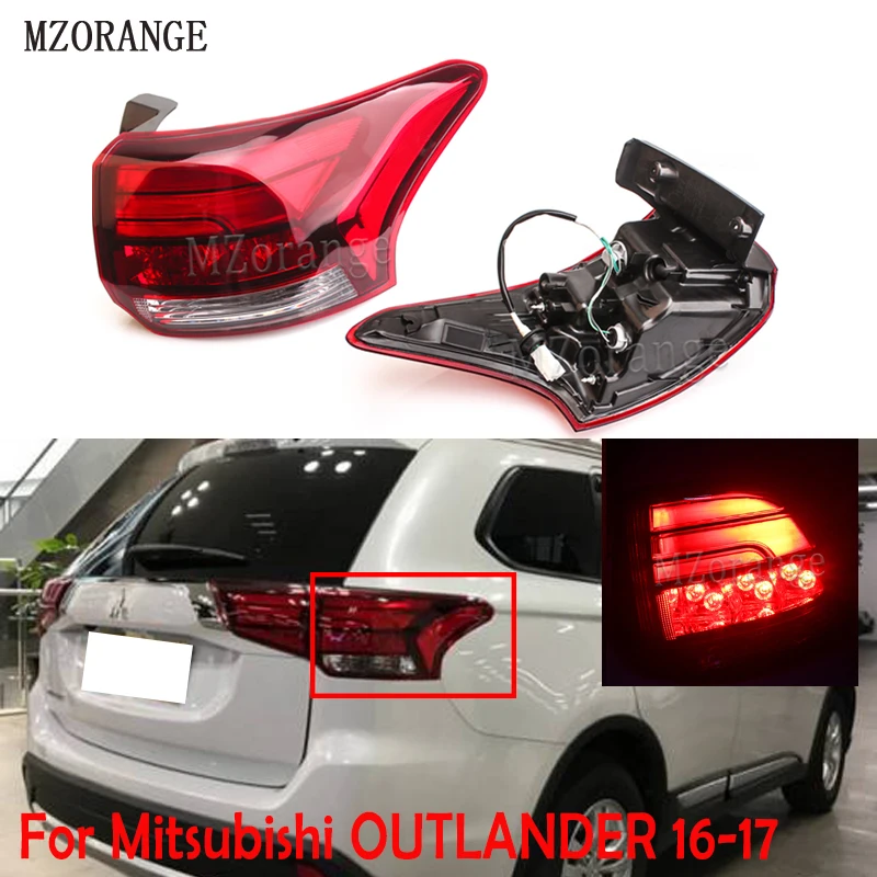 MZORANGE для Mitsubishi OUTLANDER задний светильник, задний светильник в сборе, задний светильник outlander, задний фонарь, стоп-сигнал