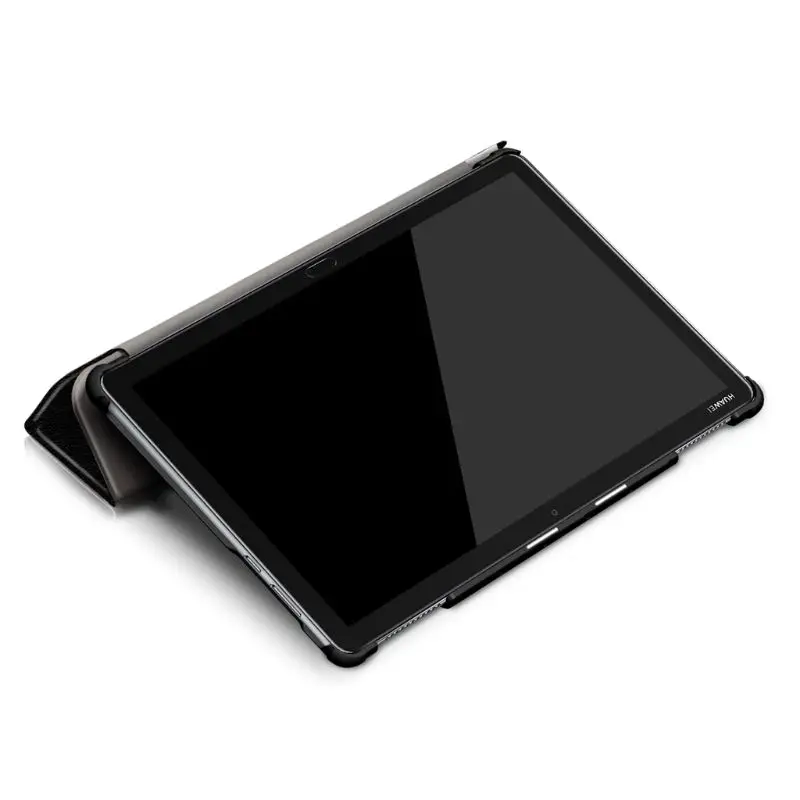 

Ultra Slim PU Leather Case Protective Cover PC Tablet Folding Stand Shell for Huawei Mediapad M5 Lite 10 Accessories 85WD