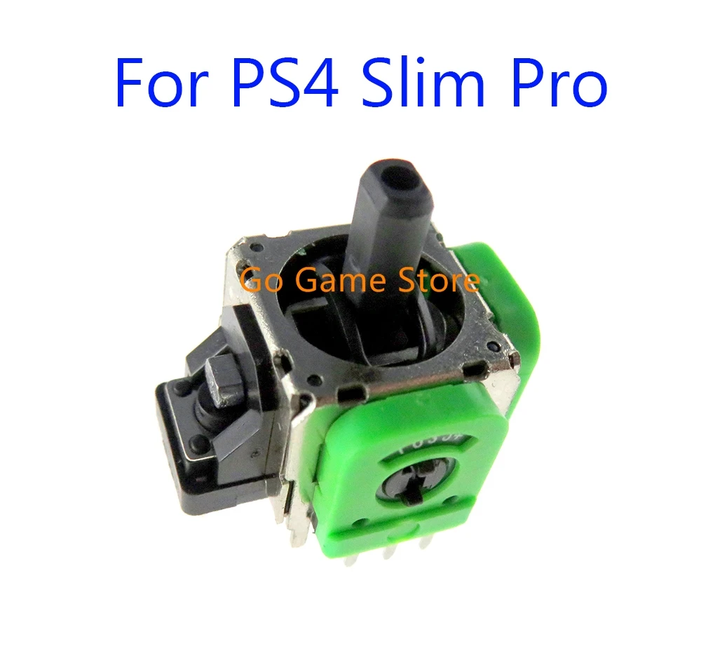 2 Pezzi Per Sony Playstation 4 Ps4 Slim Pro 3D Rocker Joystick Analogico Sostituzione Verde