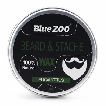 

bluezoo Men Beard Moustache Styling Wax Moisturizing Oil Control Balm Soothing Care Cream(eucalyptus)