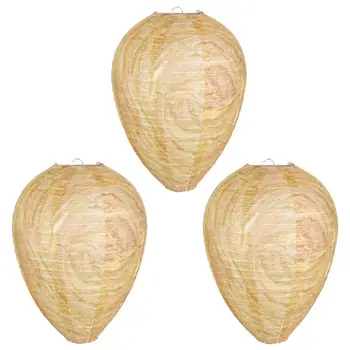 

3pcs Insect Trap Durable Safe Useful Convenient Swarm Catcher Wasp Trap Bee Trap Plastic Trap For Outdoor Home Garden