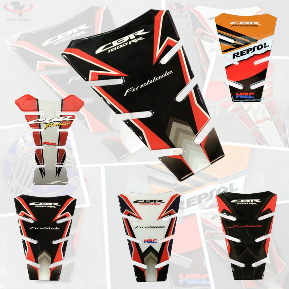 Декоративная Защитная Наклейка на бак для мотоцикла Honda CBR1000RR CBR1000 2008-2009-2010-2011 08 09 10