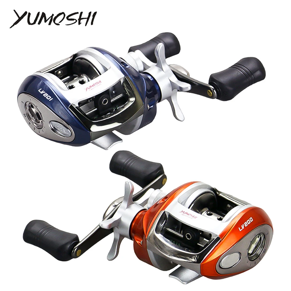 

New Fishing Reel Bait Casting Fishing Bearing Reel Metal Detachable Cover Left / Right Handed Bait Casting Fishing Wheel Tool