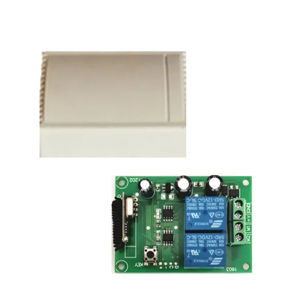 433 МГц Беспроводной RF пульт дистанционного управления и 433 МГц Переключатель DC12V релейный модуль приемника для двигателя постоянного тока вперед и назад. Контроллер для
