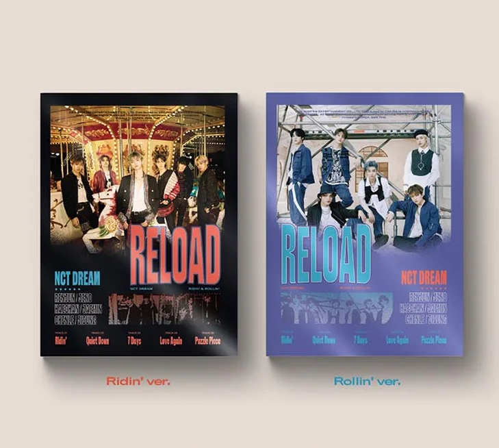 Официальный Оригинал [MYKPOP]100%-NCT DREAM: Перезагрузка CD коллекция фанатов KPOP-SA20051801 |
