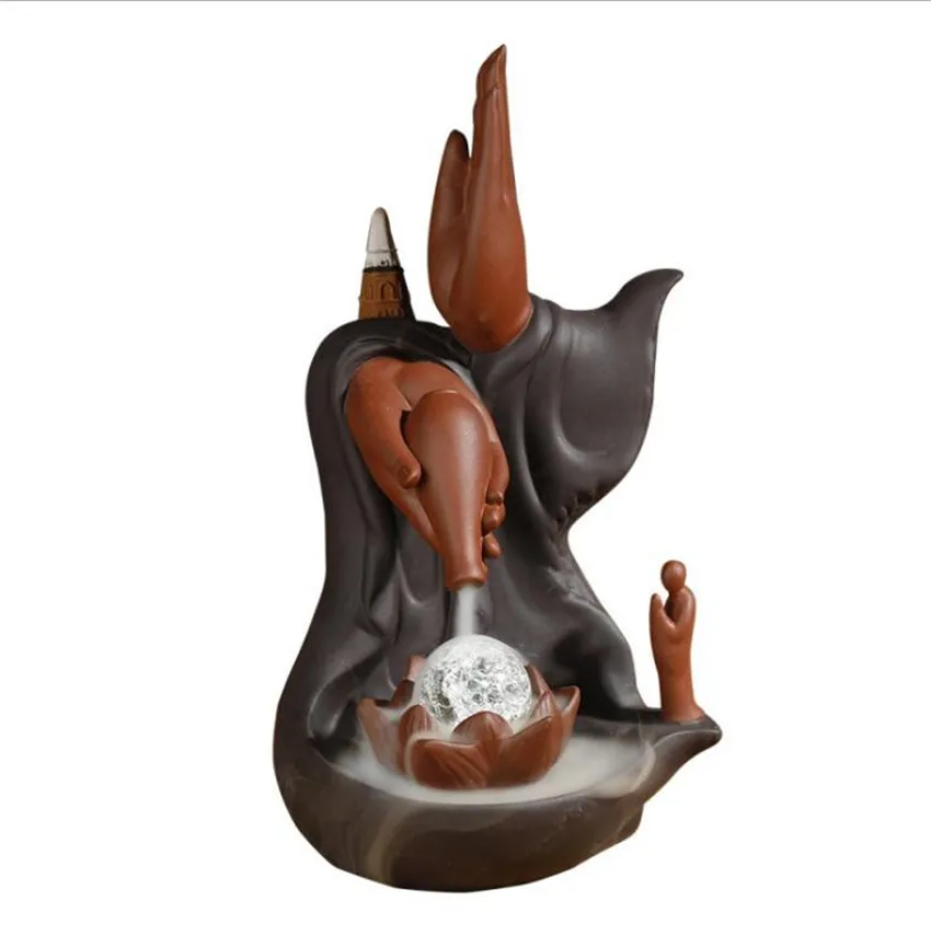 

Backflow Incense Burner Holder Incense Censer Burner Handicraft Home Decor Decoration Incense Base Aromatherapy Furnace