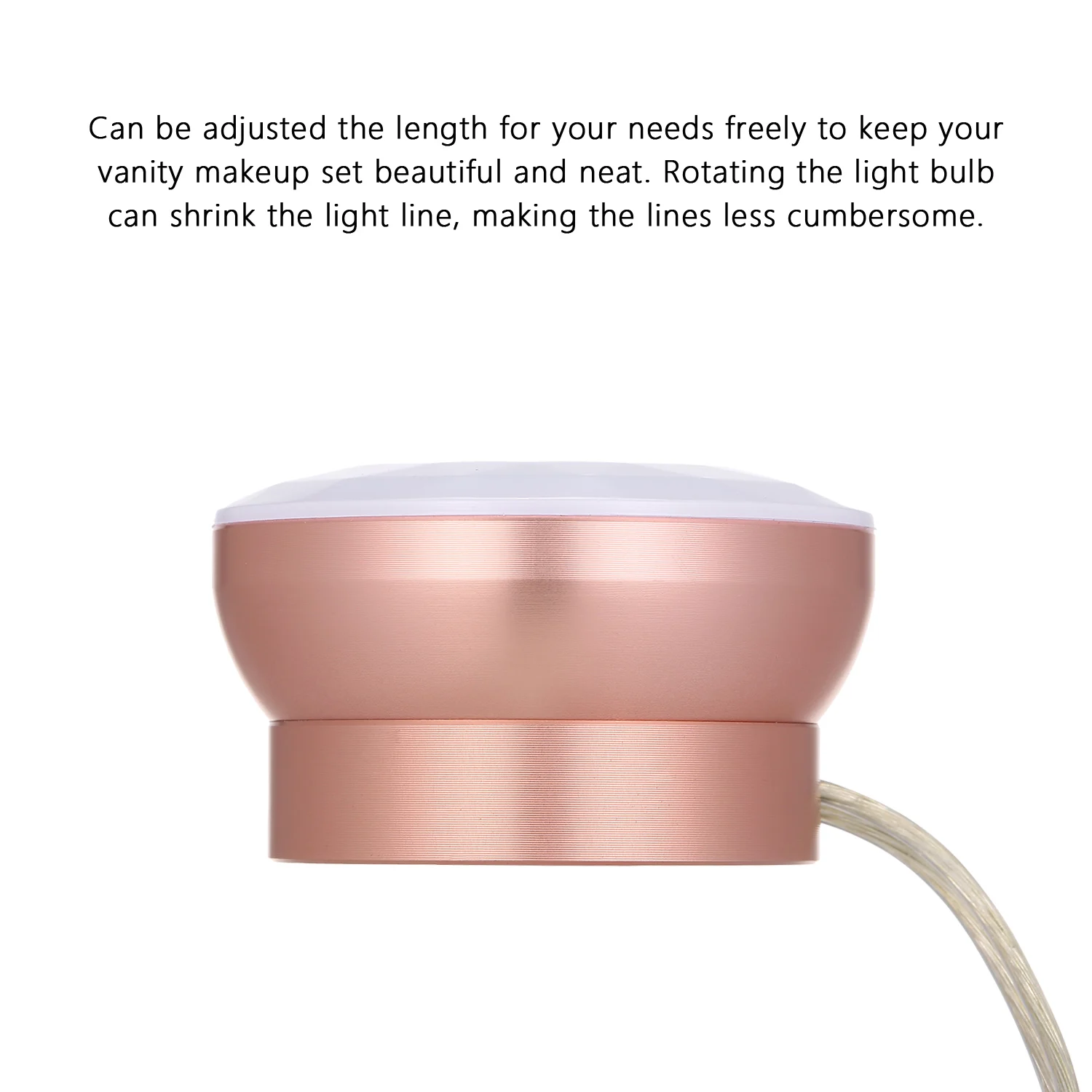 Makeup Table LED Mirror Light Hollywood Vanity Lamp Led Dressing Table 10Bulbs Kit USB Dimmable Dressing Room Make Up Light Bulb
