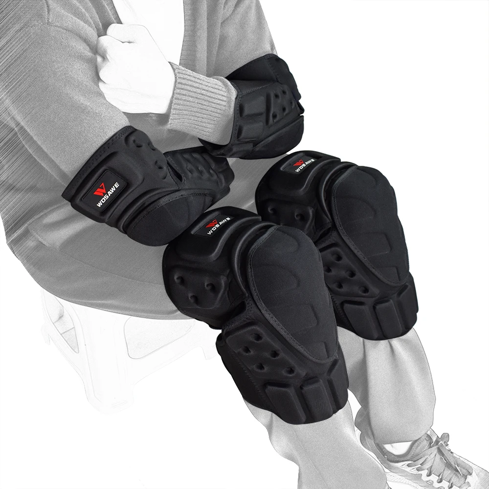 Adult Motorcycle Elbow Pads Elbow Guards Sports Protective Gear for Skating Snowboarding Skiing 