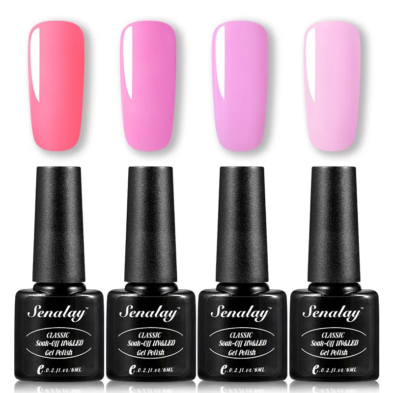 RE-4GELS-07 SENALAY Гель-лак для ногтей УФ светодиодный Гель-лак для маникюра гибридные Лаки требуется основа и верхнее покрытие для наращивания ногтей полуперманентный лак для ногтей - Цвет: RE-4GELS-07