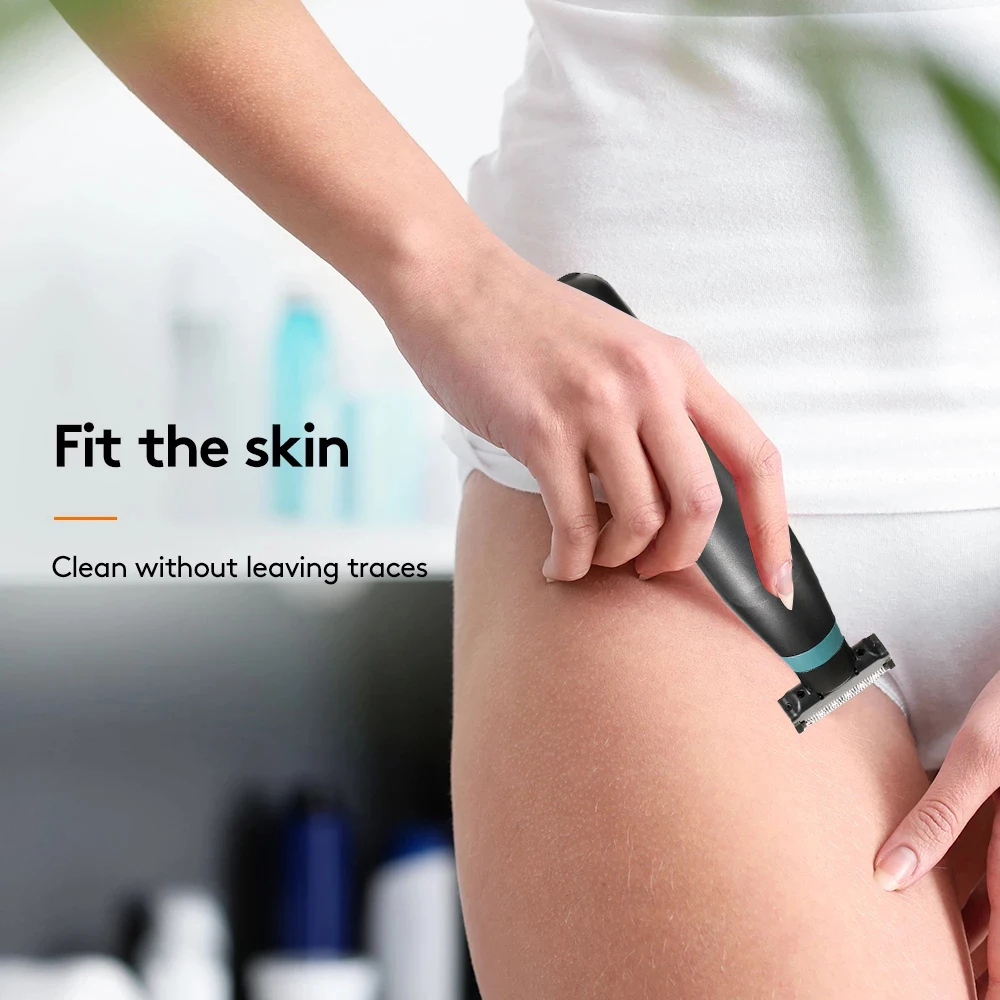 VGR Pubic Hair Removal Intimate Areas Places Part Haircut Rasor Clipper Trimmer for Groin Epilator Safety Razor Man Lady Shaving 5