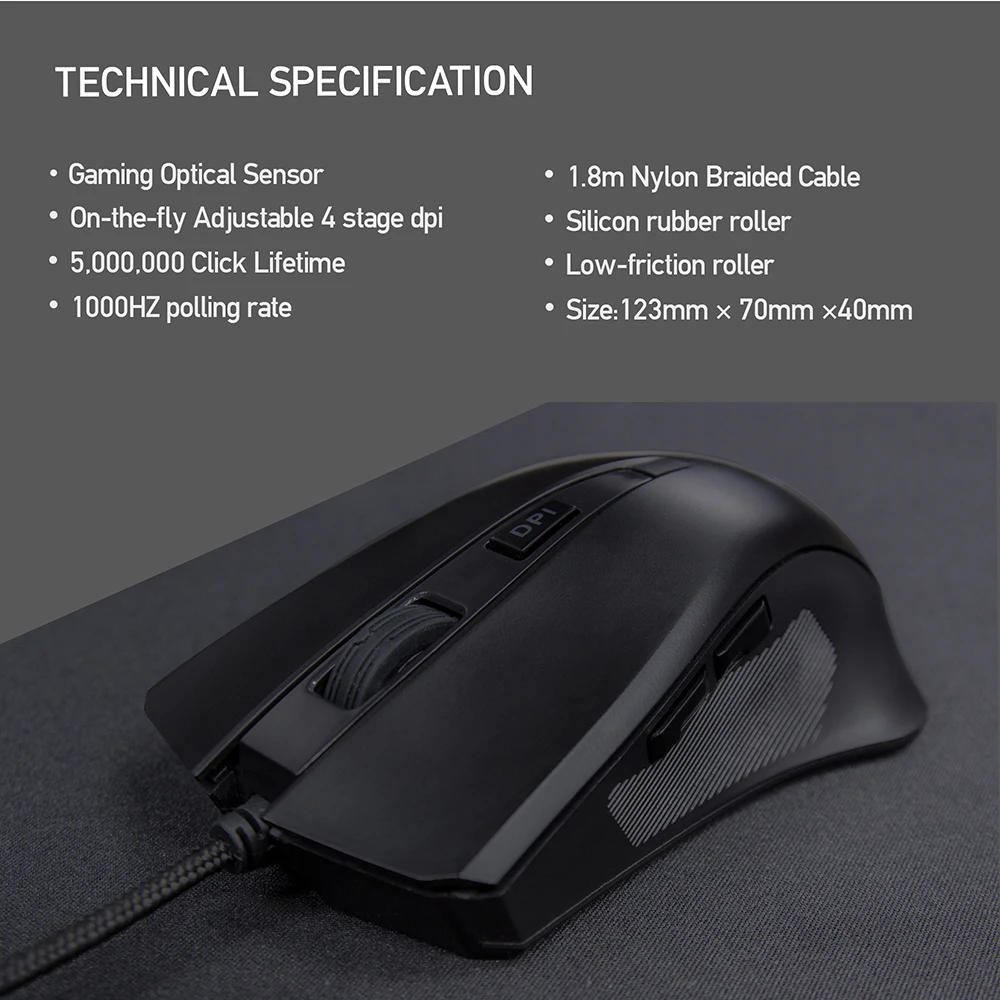 Fantech KX302 Major RGB Gaming Keyboard Mouse Combo 9