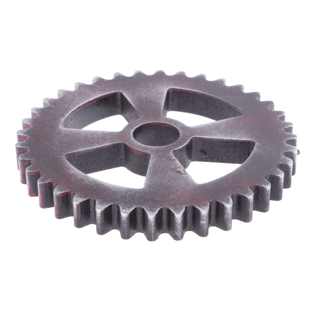 3Pcs Antique Steampunk Wooden Gear Mural for Home DIY Wall Hanging Art Craft