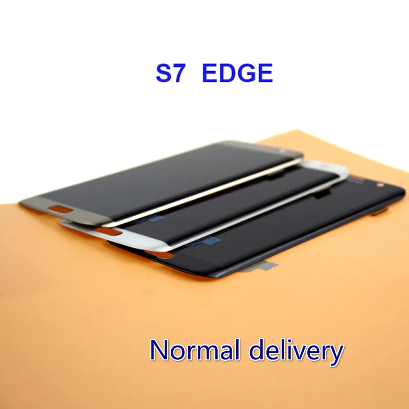 100% Оригинальный SUPER AMOLED для SAMSUNG Galaxy S7 Edge G935F ЖК дисплей с дигитайзером сенсорного