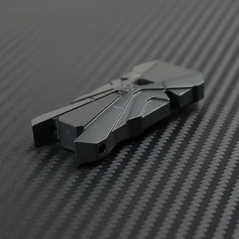 

Outdoor EDC Survival Whistles High Decibel Double Tube Whistles Stainless Steel Keychain Cheerleading Emergency Multifunction To