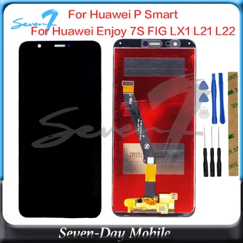 

100% Tested 5.65"LCD Display Touch Screen Dizigiter For Huawei P Smart LCD Assembly For Huawei Enjoy 7S FIG LX1 L21 L22 LCD