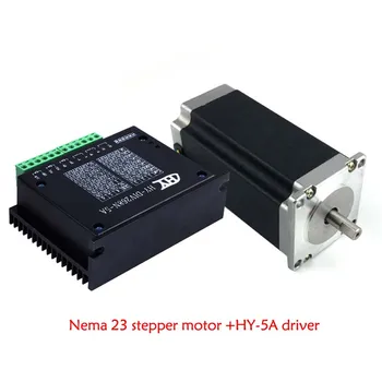 

Nema 23 Stepper Motor 425oz-in 112mm 3A 3D Printer Robot Foam Plastic Metal + HY 5A driver TB6600