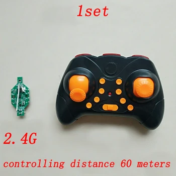 

1set 2.4G Remote Controller Kit Transmitter Receiver Board for Radio Control System DIY RC Quadcopter Drone Controlling 60meters
