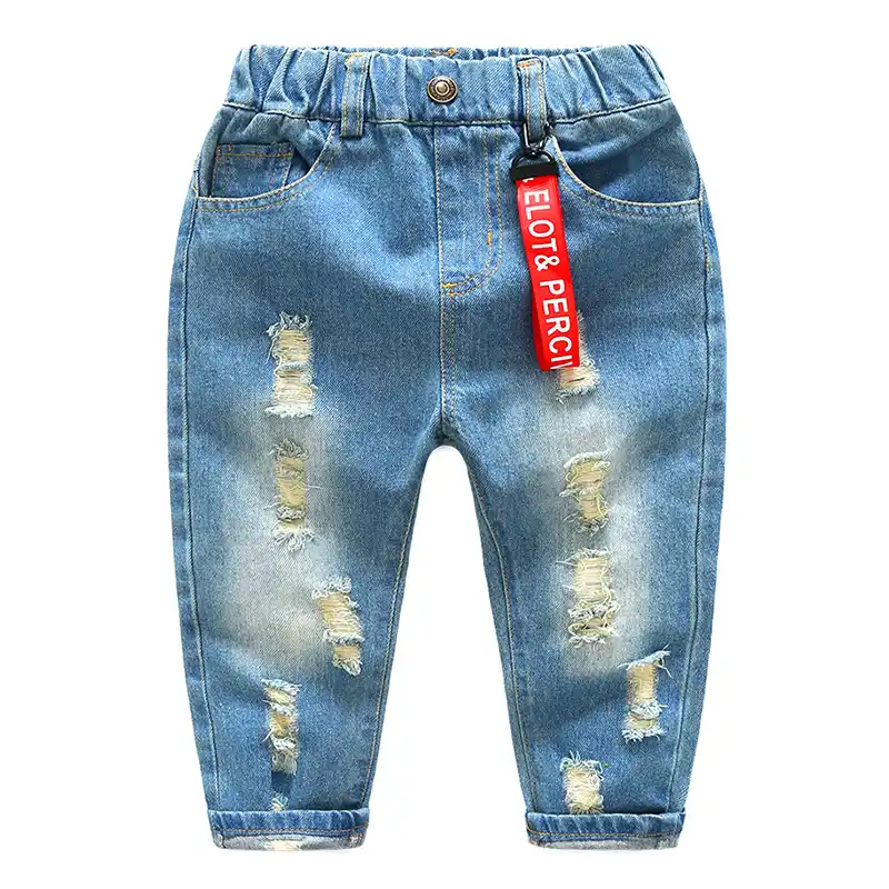 baby boy destroyed jeans