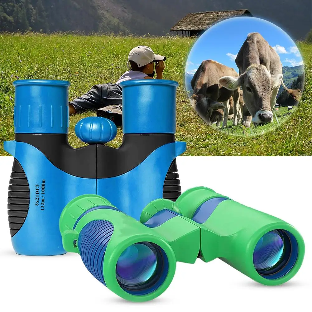 8X21 Portable Kids High Clarity Telescope Children Binoculars Outdoor