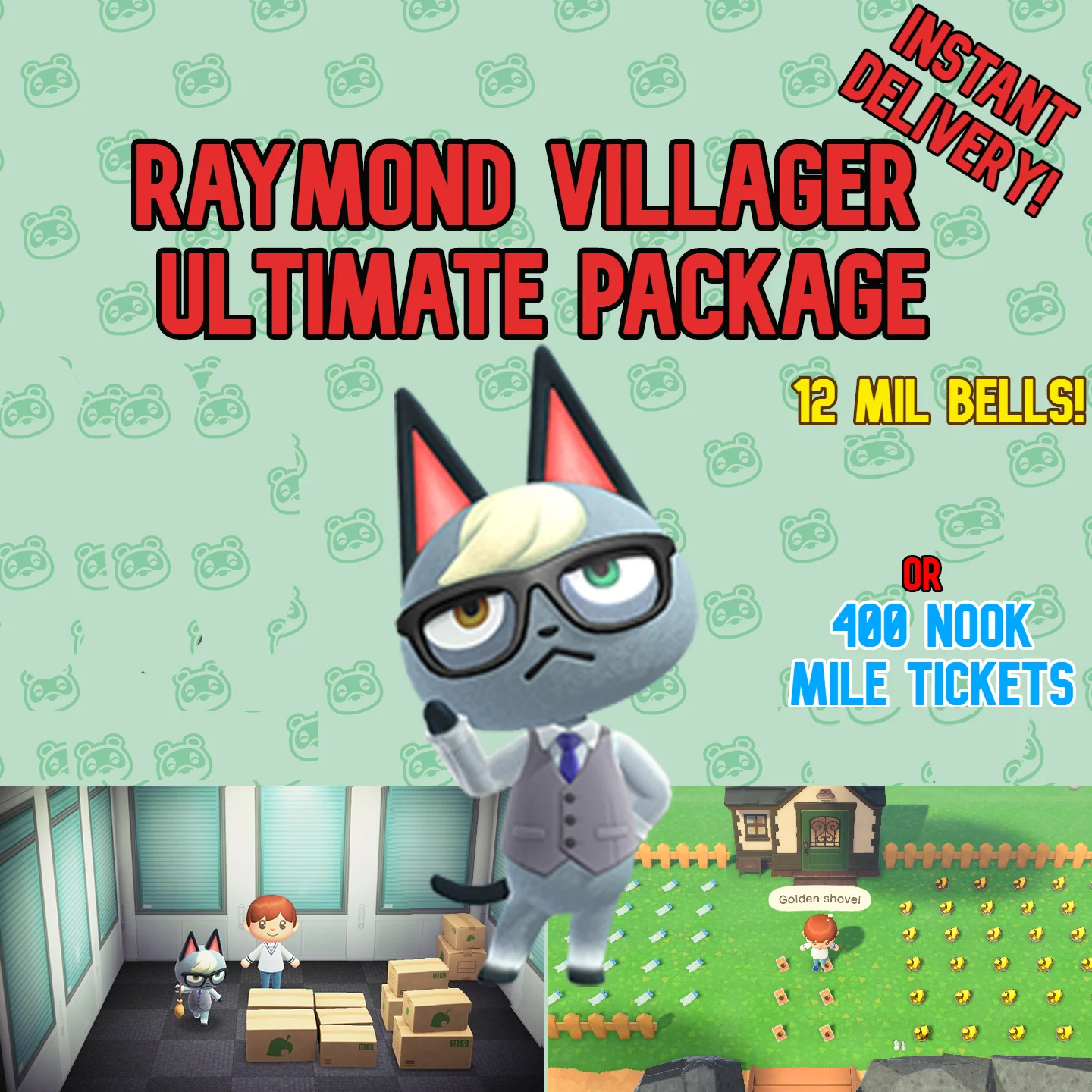 Пересечение животных Raymond Not Amiibo Card Animal Crossing Judy New Horizons Acnh Bells Villager Nook Miles билетный