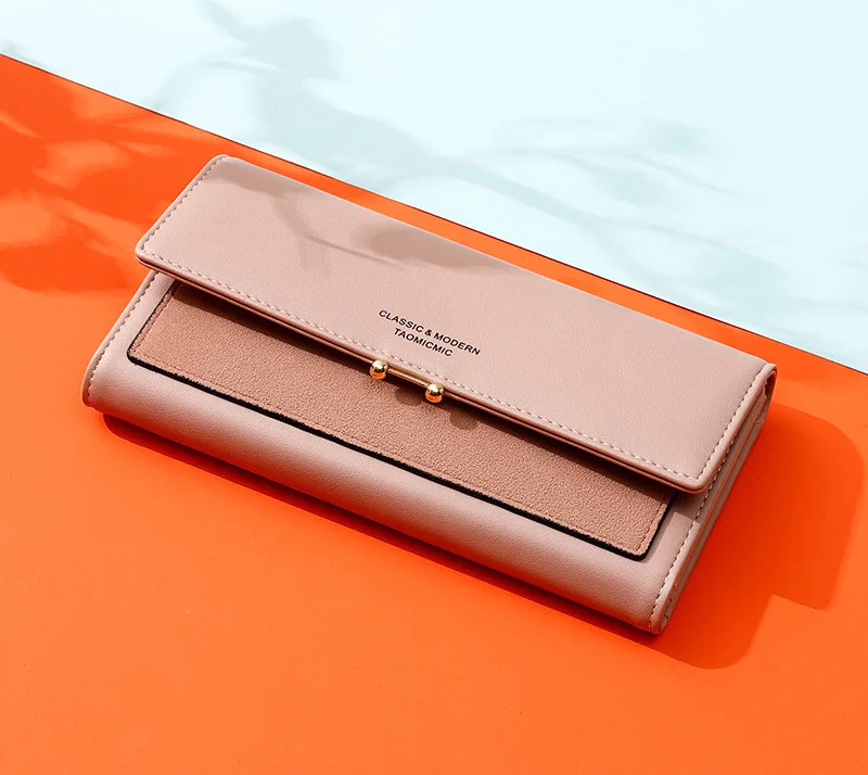 High Quality Rfid Long Zipper Wallet Women‘s Luxury PU Leather Card Wallets for Women 2019 Fashion Brand Female Money Purse Bags (17)