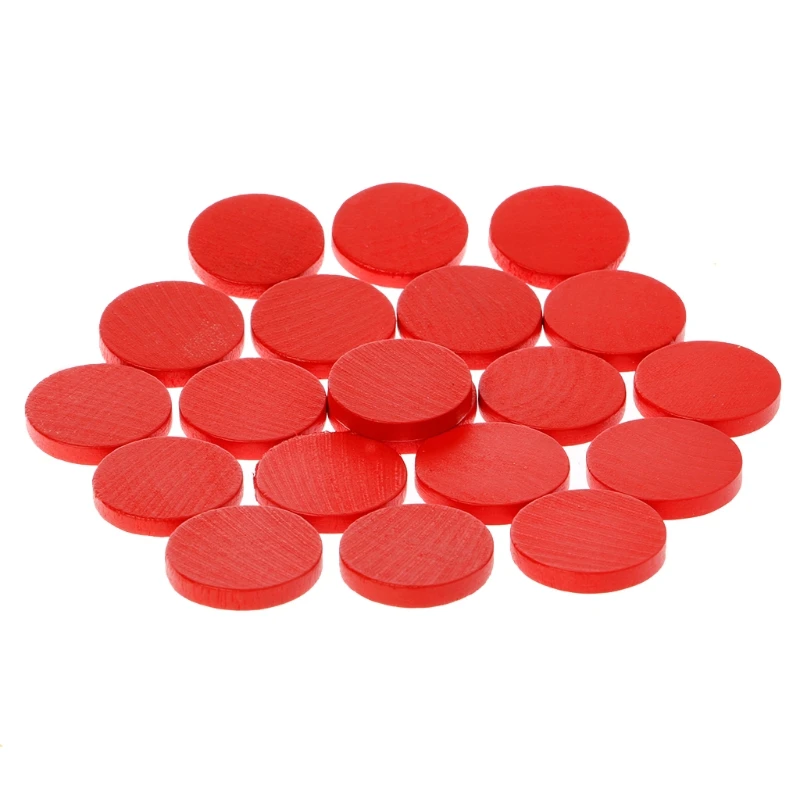 Colorful Montessori Wooden Round Plate Circles Math Toy Kids Baby Early Teaching