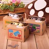 Panda Coin Box Kids Money Bank Automated Cat Thief Money Boxes Toy Gift for Children Coin Piggy Money Saving Box Christmas gift 4