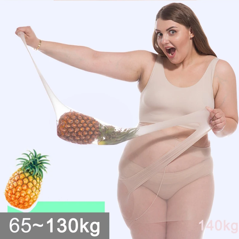 6D ультра тонкие большие объемные Размеры колготки для женщин Большие размеры